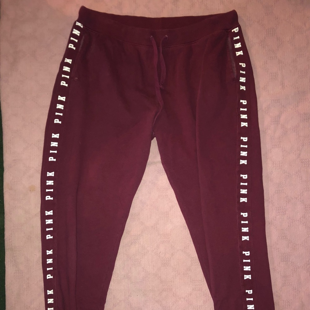 Pink Victoria’s Secret Sweatpants